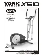 Preview for 1 page of York Fitness X510 Exercises & Instruction Manual