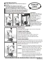 Preview for 23 page of York Fitness XC530 Exercises & Instruction Manual