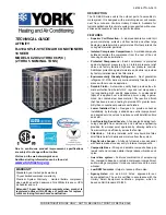 Preview for 1 page of York AFFINITY CZH024 THRU 060 Technical Manualbook