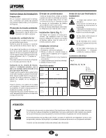 Preview for 38 page of York EVJC 12 Installation Instructions Manual