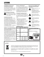 Preview for 44 page of York EVJC 12 Installation Instructions Manual