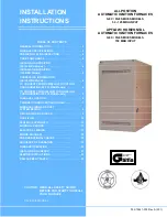 York G8C Series Installation Instructions Manual preview