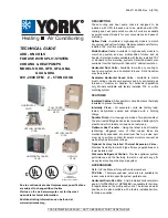 Preview for 1 page of York GHD Technical Manual