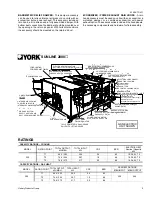 Preview for 3 page of York Sunline 2000 Manual