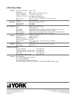 Preview for 4 page of York Universal LINC485 Specifications