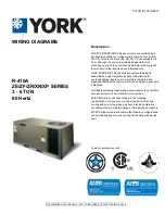 Preview for 1 page of York ZR SERIES Wiring Diagrams