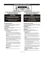 Предварительный просмотр 2 страницы YORKVILLE PULSE PS210P Service Manual
