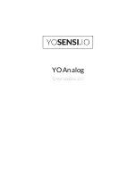 Preview for 1 page of YOSensi YO Analog User Manual