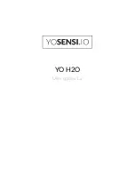 YOSensi YO H2O User Manual preview