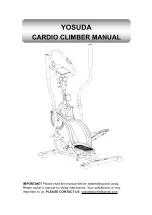 Предварительный просмотр 1 страницы YOSUDA CARDIO CLIMBER User Manual