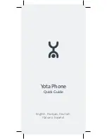Yota YotaPhone User Manual preview