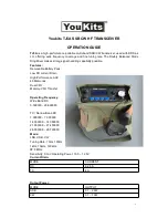 YouKits TJ5A Operation Manual preview