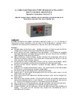 Yudian AI-702M Operation Instructions Manual preview