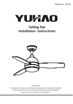 YUHAO 1010A Installation Instructions Manual preview