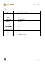 Предварительный просмотр 5 страницы Yuxi Space MY-5 Application Instructions