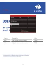 Предварительный просмотр 21 страницы Z-EDGE UG32P User Manual