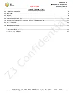 Preview for 3 page of Z3 Technology HE4K-DCK-10 Hardware Specification