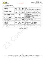 Preview for 12 page of Z3 Technology HE4K-DCK-10 Hardware Specification