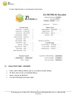 Предварительный просмотр 9 страницы Z3 Technology Z3-MVPR-01 User Manual