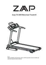 Zaap TX-3000 Manual preview