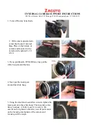 Zacuto VCT Instructions preview