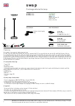 Предварительный просмотр 4 страницы Zafferano Swap LD1010B3 Instructions For Use Manual