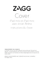 Предварительный просмотр 9 страницы Zagg COVER Instructions Manual