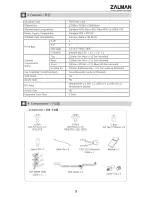 Предварительный просмотр 3 страницы ZALMAN H1 User Manual