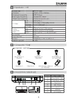 Preview for 3 page of ZALMAN M1 User Manual