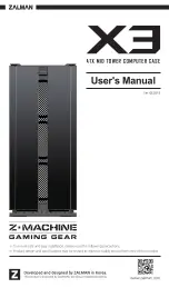 ZALMAN X3 User Manual preview