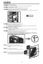 Предварительный просмотр 8 страницы ZALMAN Z9 series User Manual