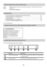 Предварительный просмотр 38 страницы ZANKER KHV64770BA User Manual