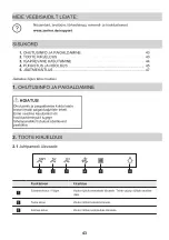 Предварительный просмотр 43 страницы ZANKER KHV64770BA User Manual