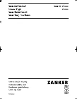 ZANKER SF2000 User Manual preview