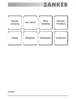 ZANKER ZKK8023 User Manual предпросмотр