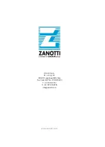 Предварительный просмотр 60 страницы Zanotti UNO Series Installation Manual