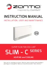 ZANTIA SLIM-C Series Instruction Manual preview