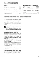 Preview for 14 page of Zanussi Electrolux Cookers User Manual