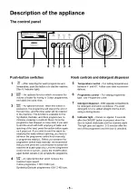 Предварительный просмотр 5 страницы Zanussi Electrolux FC 1200W Instruction Booklet