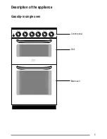 Предварительный просмотр 5 страницы Zanussi Electrolux ZCG5300 User Manual