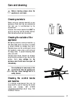 Предварительный просмотр 21 страницы Zanussi Electrolux ZCG5300 User Manual