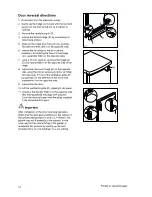 Preview for 14 page of Zanussi Electrolux ZEL 296 Instruction Booklet