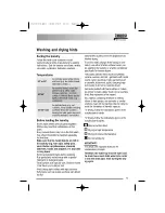 Preview for 13 page of Zanussi Electrolux ZWD 14581 S User Manual