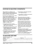 Preview for 16 page of Zanussi DF 77/30 Instructions For Use Manual