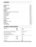 Предварительный просмотр 2 страницы Zanussi DF 78/30 FF Instruction Book