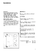 Preview for 7 page of Zanussi DI 180/80 Use And Care Instructions Manual