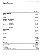 Preview for 4 page of Zanussi DI 220/75 Instruction Booklet