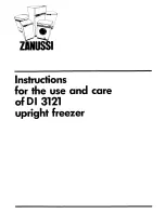 Zanussi DI 3121 User Instructions preview