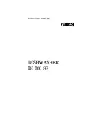 Предварительный просмотр 1 страницы Zanussi Di760SS Instruction Booklet