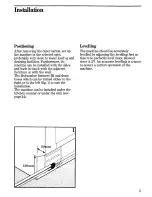 Предварительный просмотр 5 страницы Zanussi DP500 Instructions For Use And Care Manual